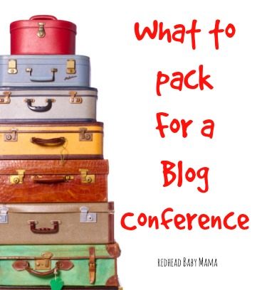 What to Pack for a Blog Conference... here's your packing list!