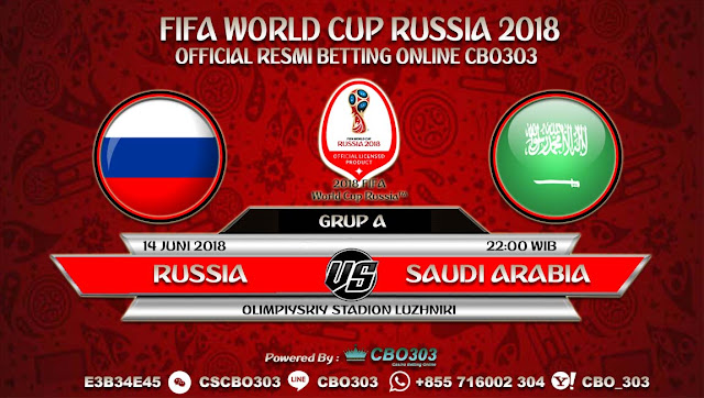  Prediksi Bola Piala Dunia 2018 Russia VS Saudi Arabia 14 Juni 2018 Grup A
