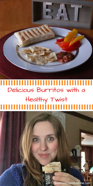 Delicious Burritos with a Healthy Twist #healthyliving #vegetarianmeals #alphaburritos #burritos (sponsored by moms meet and alpha burritos)