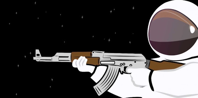 What happens if you shot a gun in space?
