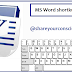 Microsoft Word shortcut keys