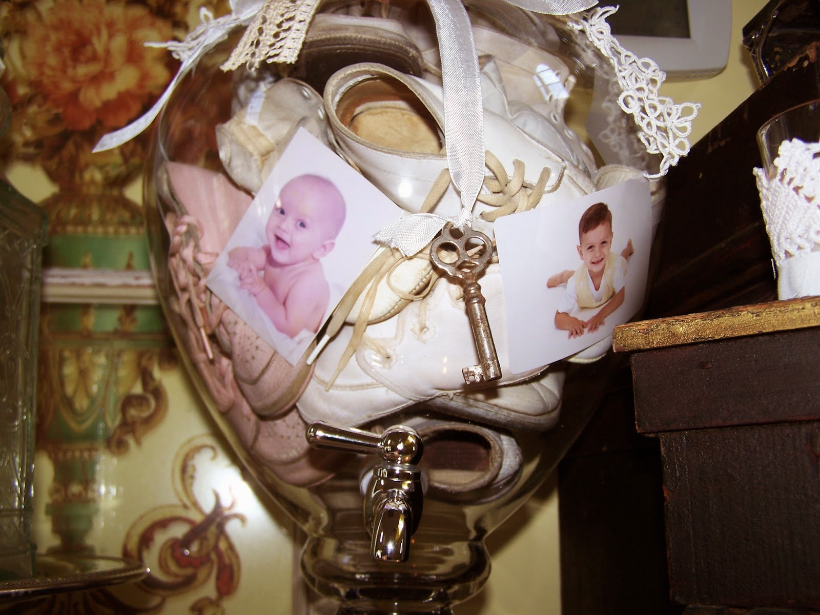 Ornate Splendor Baby Memory Jar