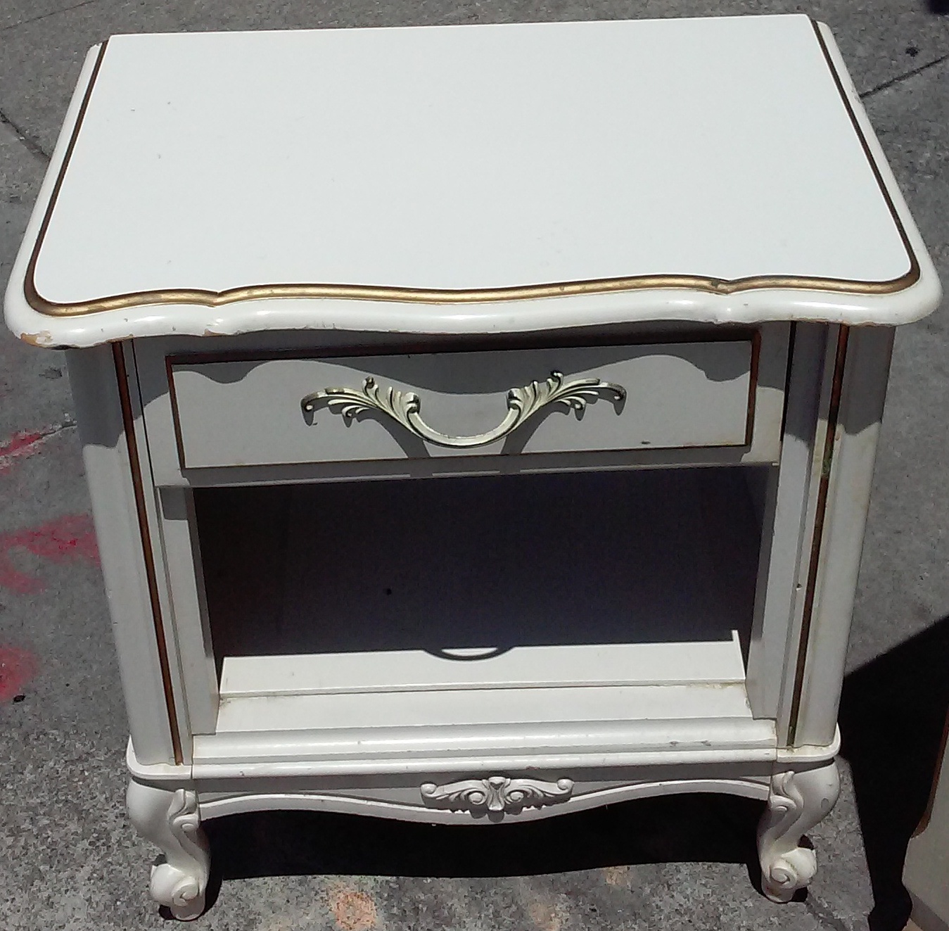 UHURU FURNITURE & COLLECTIBLES SOLD French Provincial Nightstand 25