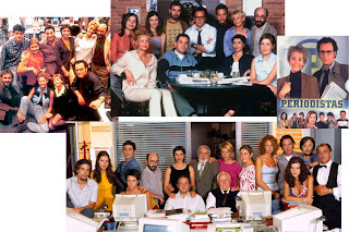 Imágenes de la serie 'Periodistas', 1998-2002, reparto, actores