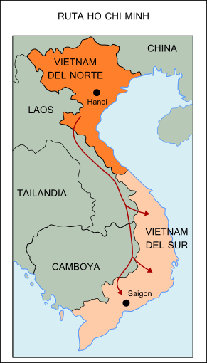 Historia Desterrada: La ruta Ho Chi Minh: Eje logístico clave en la Guerra  de Vietnam