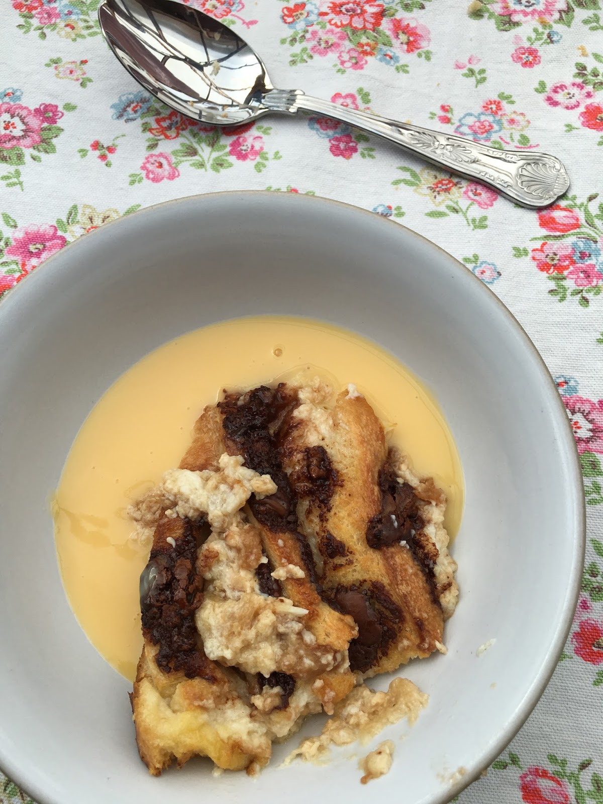 Salted Caramel Chocolate Bread & Butter Pudding Recipe