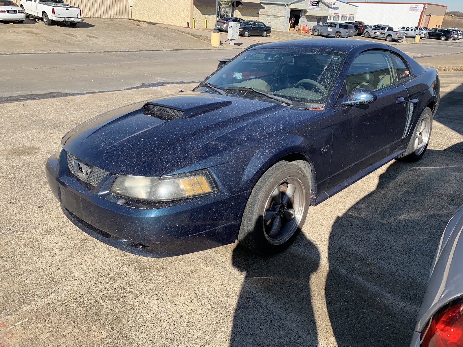 Whiteboy's Mustangs: 2002 mustang Gt parts car