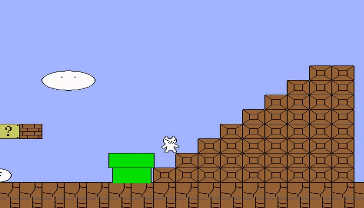 Multi Flash Games Play Cat Mario Unblocked and Difference of Cat Mario