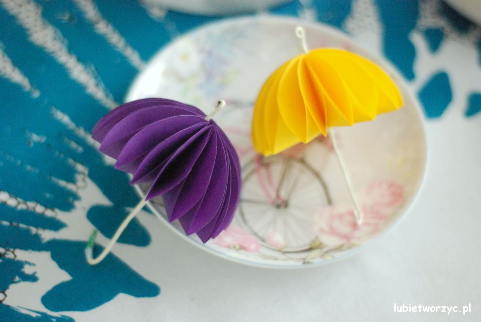 Parasol Z Papierowych Kolek Diy Video