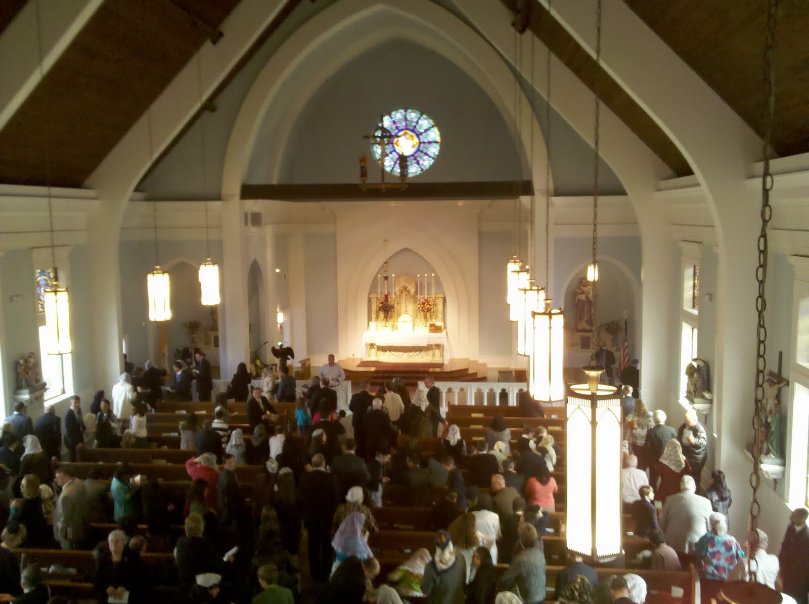 A Priest Life ((((,,)))) Hundreds fill new St Benedict Chapel in