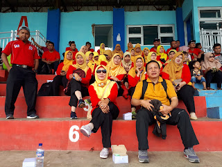 Penonton Liga OSIS SMK Panca Bhakti Banjarnegara 2017