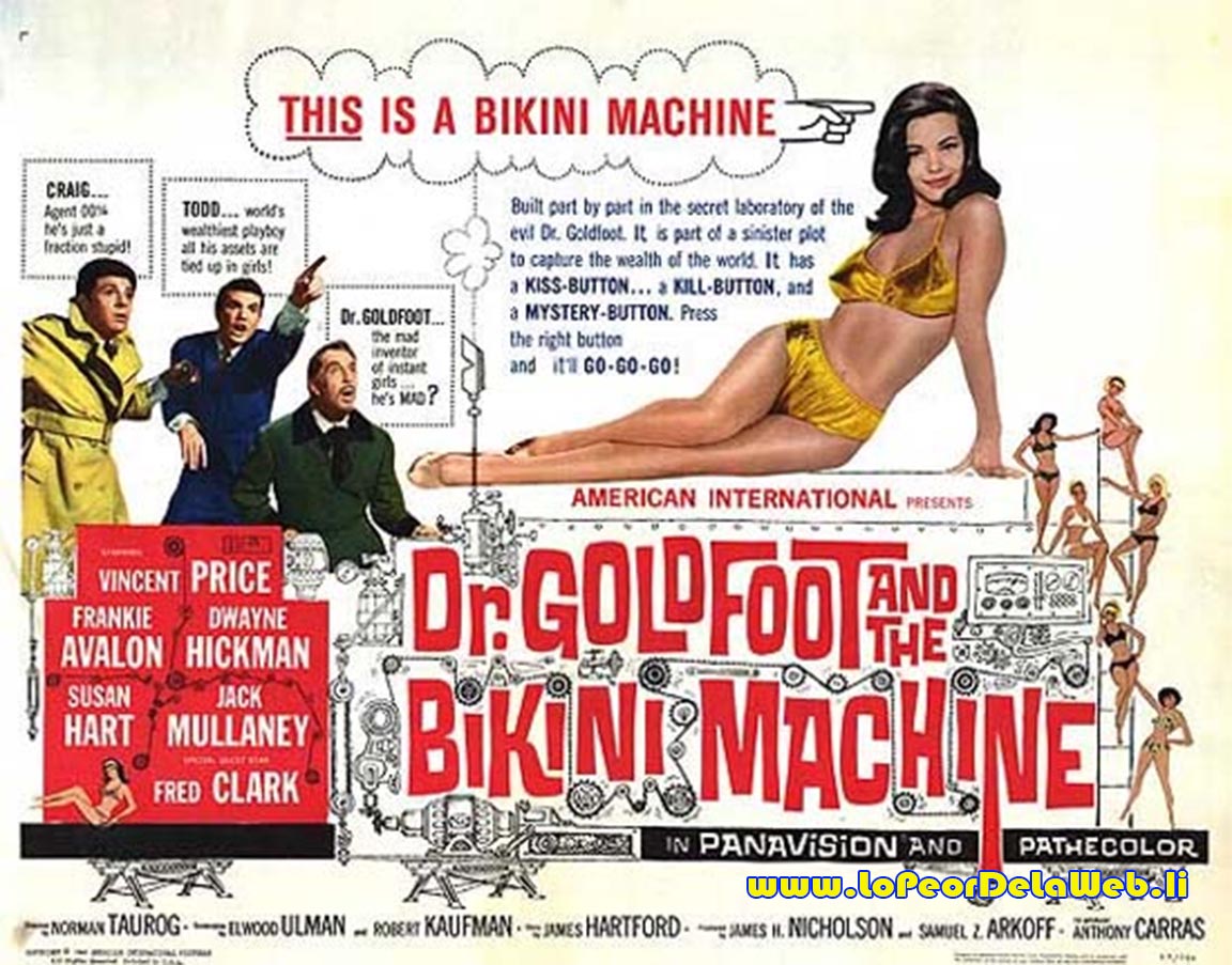 Doctor G y su Máquina de Bikinis (1965 / Vincent Price) 