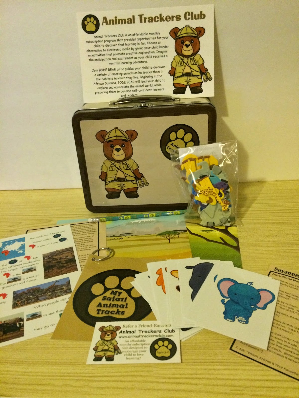 Animal Trackers Safari Club Subscription First Time Mom and Losing It