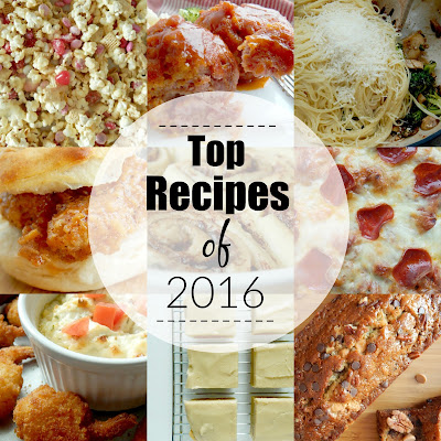 Top Recipes of 2016...these recipes took the cake this year!  All of my fans favorites. (sweetandsavoryfood.com)