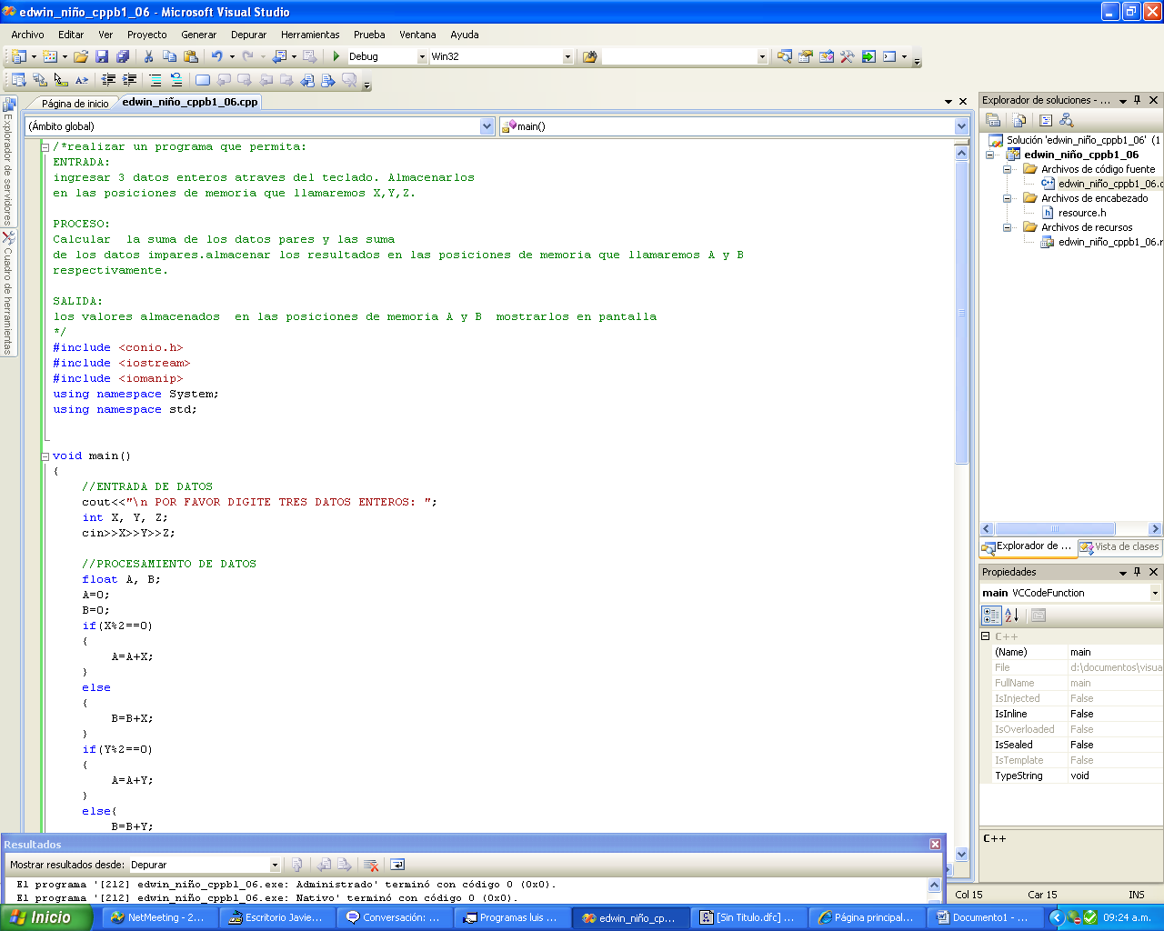 PROGRAMACION EN C Y C++: Estructuras condicionales en c++