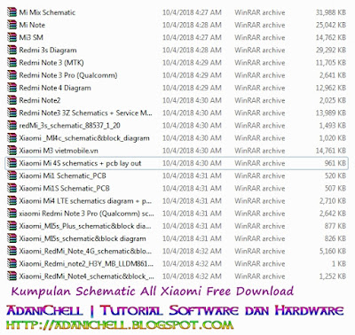 Kumpulan Schematic All Xiaomi Free Download