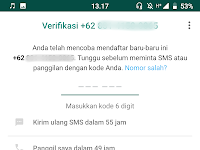 Cara Mengatasi Verifikasi Whatsapp Error