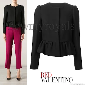 Princess Sofia style Red Valentino Peplum Style Jacket