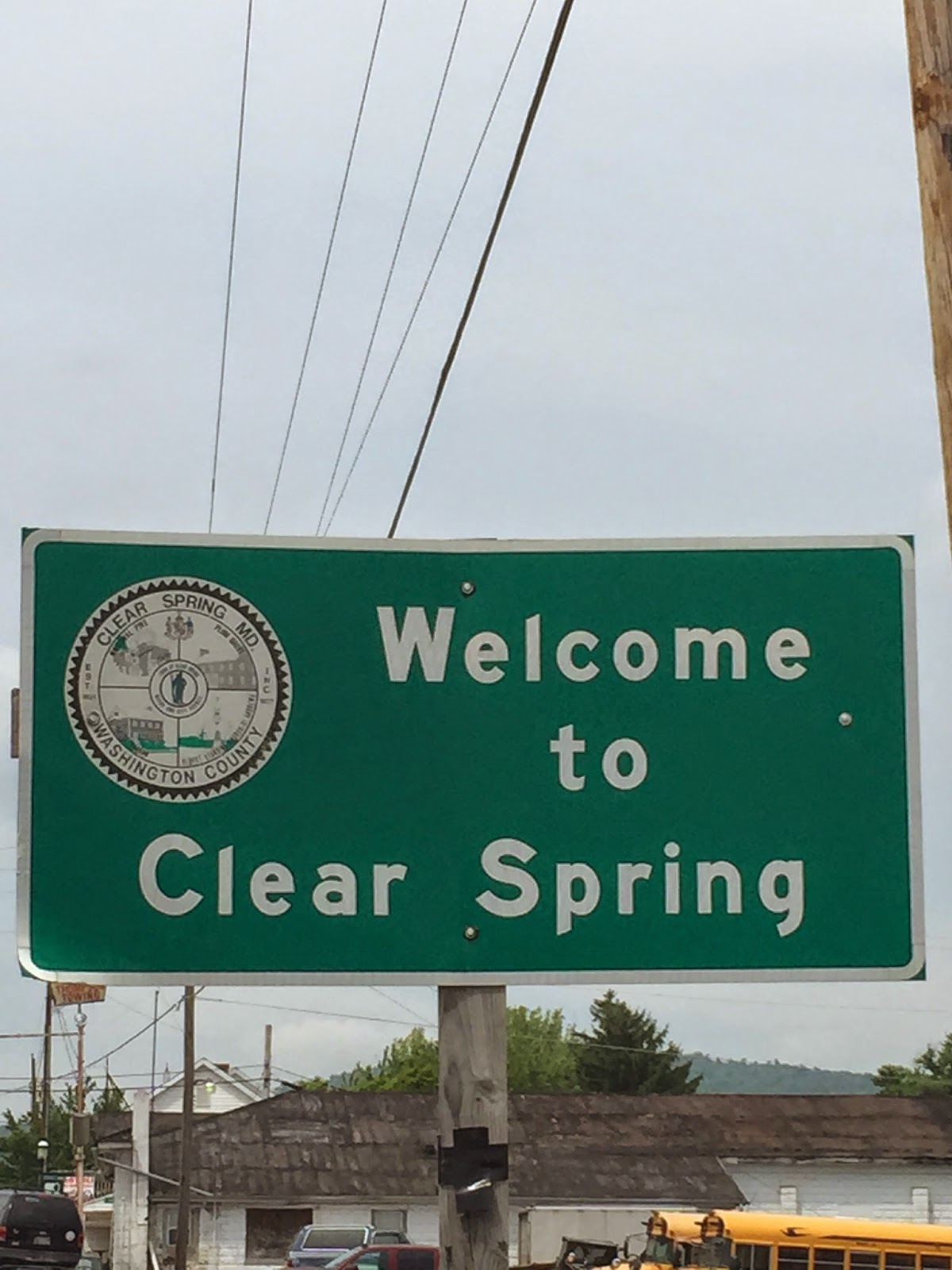 The ABCs of Maryland C is for Clear Spring, Maryland