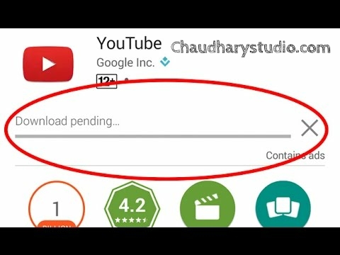 why does play store say download pending why does play store say download pending
