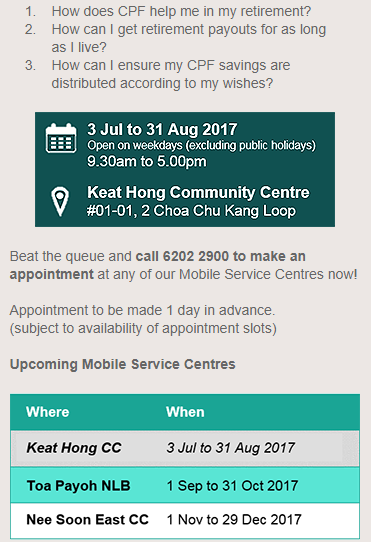 CPF Mobile Service Centre has you covered. | A Singaporean Stocks ...