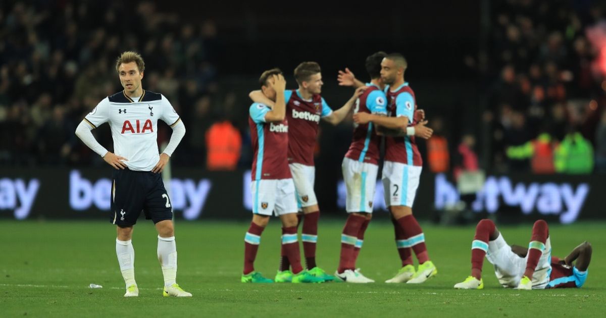 West Ham shock Tottenham in League Cup