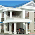 Beautiful blue roof home design - 1570 Sq.Ft.