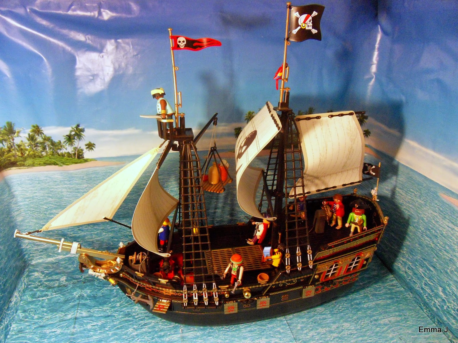 Retribution Pirate Ship Emma.J's Playmobil