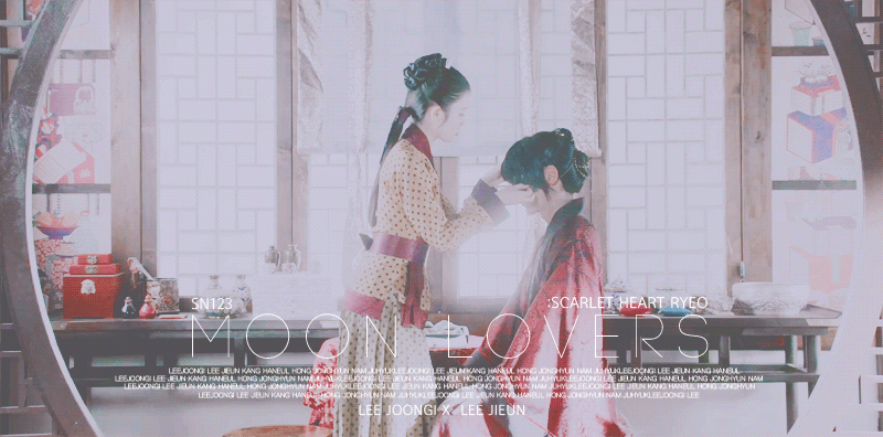 달의 연인(보보경심) 이준기 아이유 키스씬.gif | 인스티즈