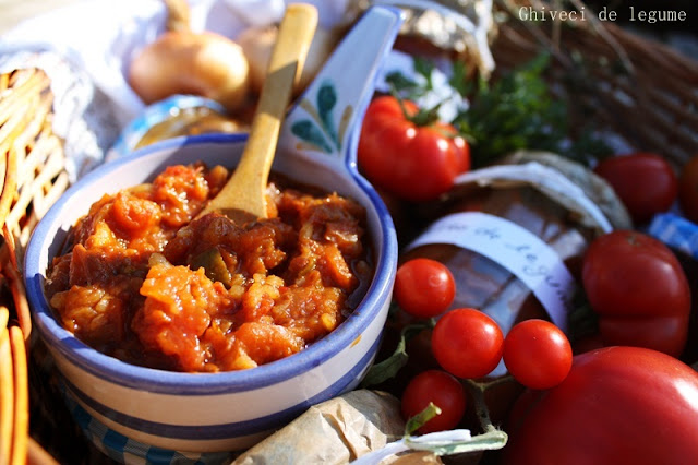 Ghiveci cu orez...o conserva delicioasa pentru iarna