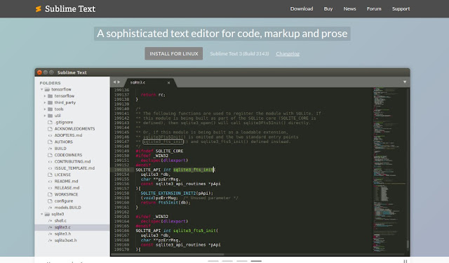 Sublime Text 3.0 rilis untuk Windows,Mac dan Linux. Cara install SUblime Text 3.0 di Ubuntu.