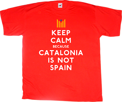 catalonia catalan freedom independence referendum spain is different 11 septembre 11S t-shirt ephemeral-t-shirts