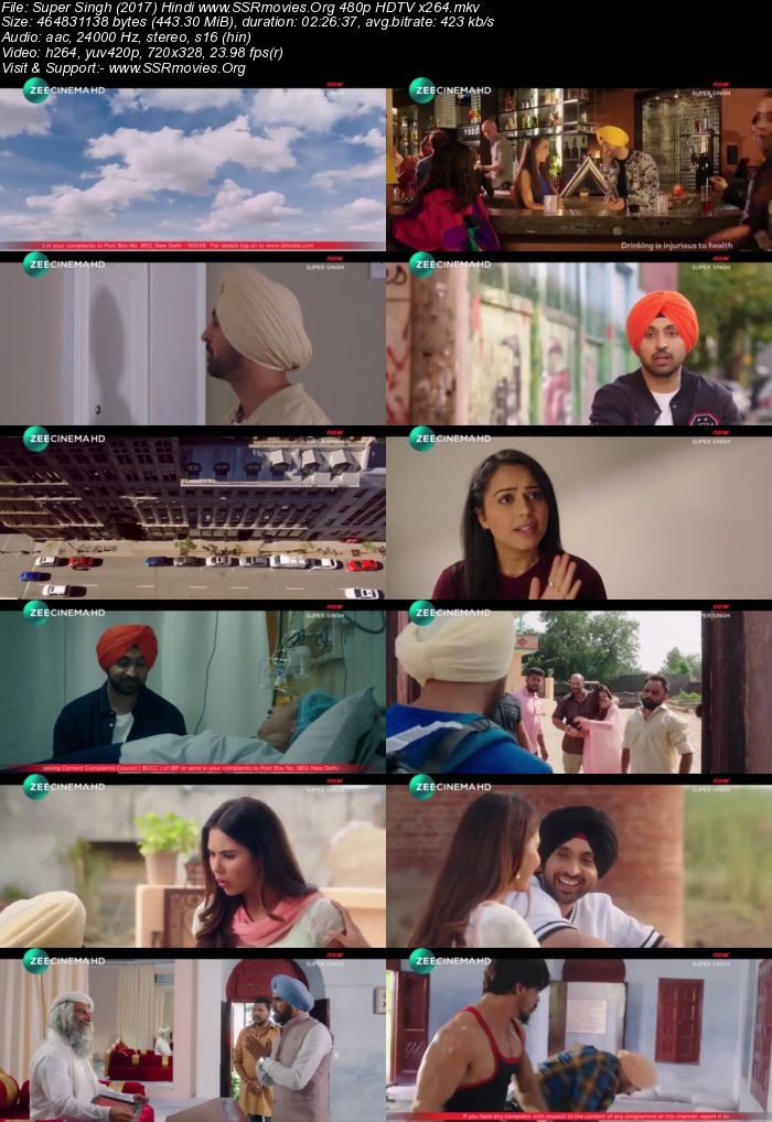 Super Singh (2017) Hindi 480p HDTV