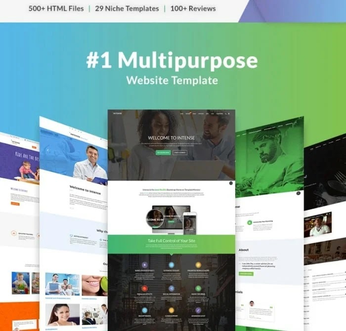 Multipurpose Website Templates