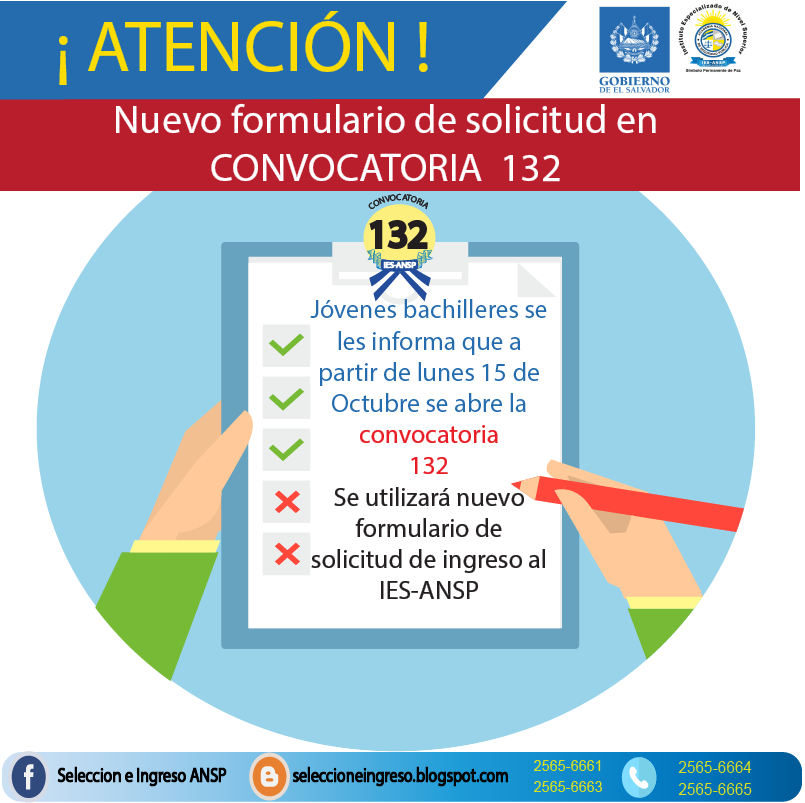 Selección e Ingreso ANSP. Abre convocatoria 132 con el uso de un