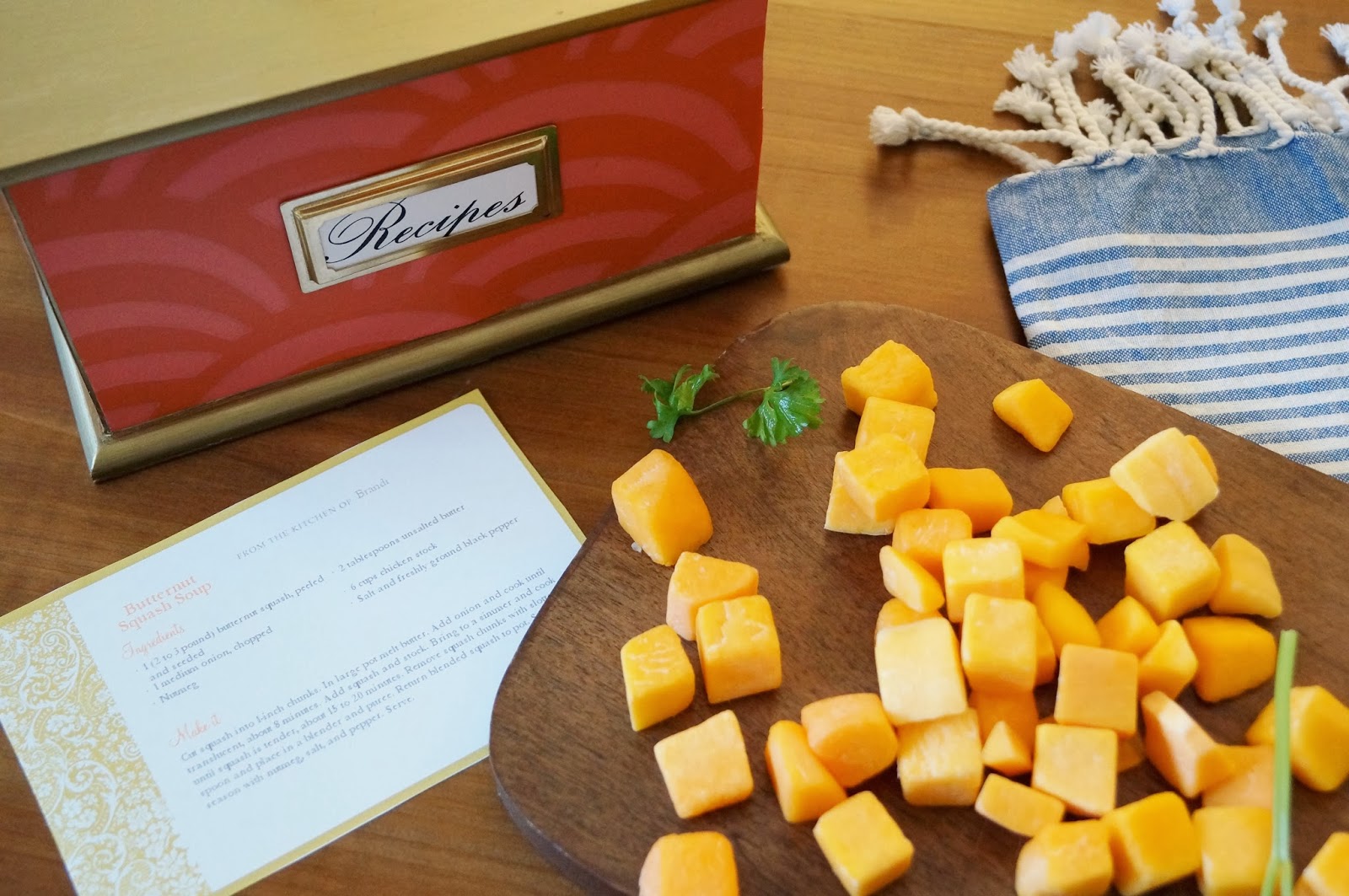 Don't Disturb This Groove: Recipe Box Makeover