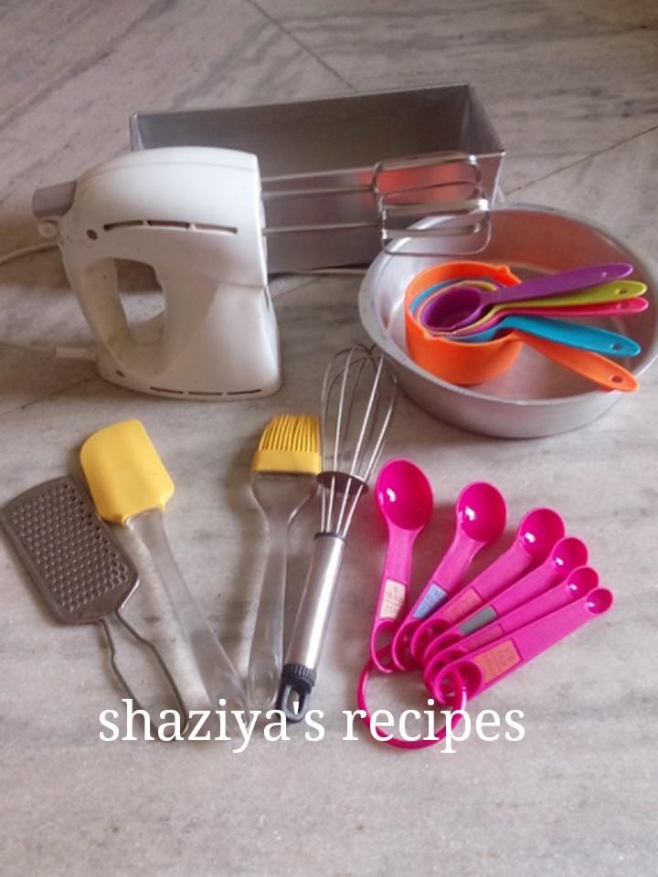 shaziya'srecipes BASIC BAKING TOOLS AND ESSENTIALS FOR