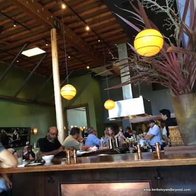 interior of Wood Tavern in Oakland, California