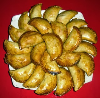 empanadillas, receta, alcachofa, carxofa, recepta, masa