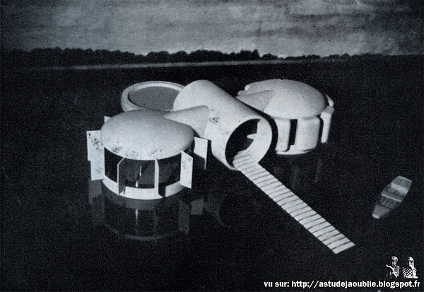 Habitat de Loisirs  Architecte: Jacques Beufé  Projet: 1971