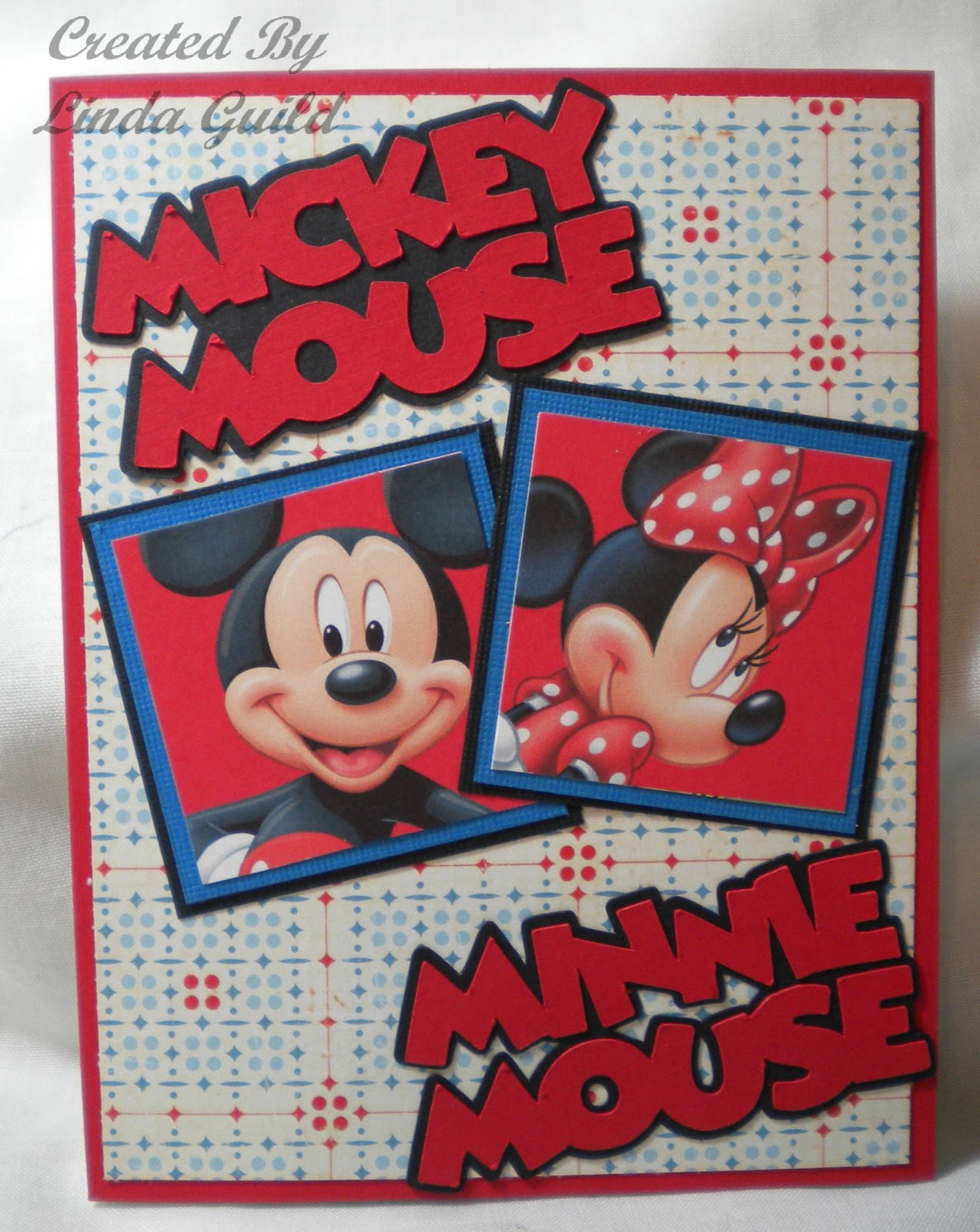 Nothin' Fancy: Mickey and Minnie Mouse Cards