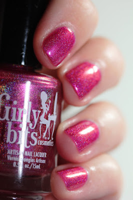 Girly Bits November CoTM Nail Polish The Fuchsia Is Ours