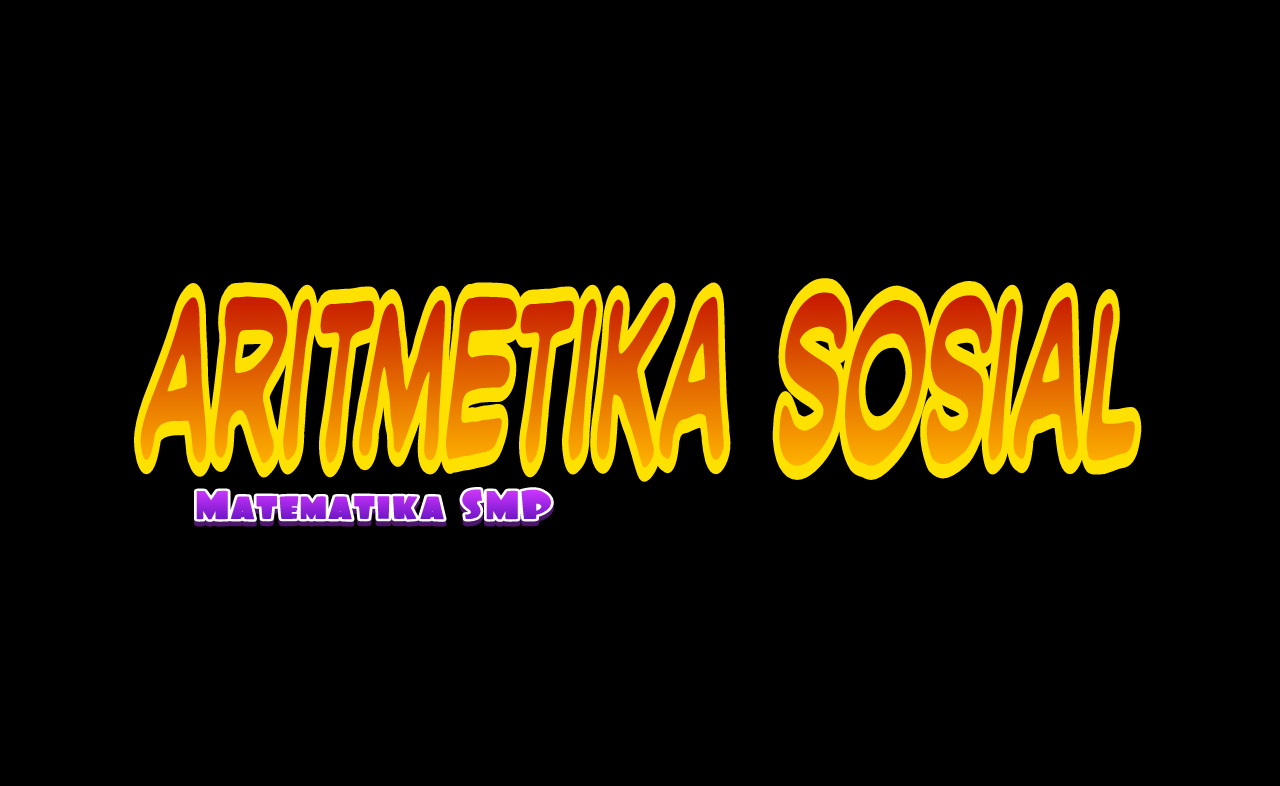 Aritmetika Sosial Mat Smp Ringkasan Materi Sinau Barbar