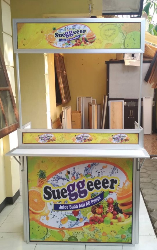 √ 21 Model Gerobak Jus Buah Modern yang Kekinian Versi 2021