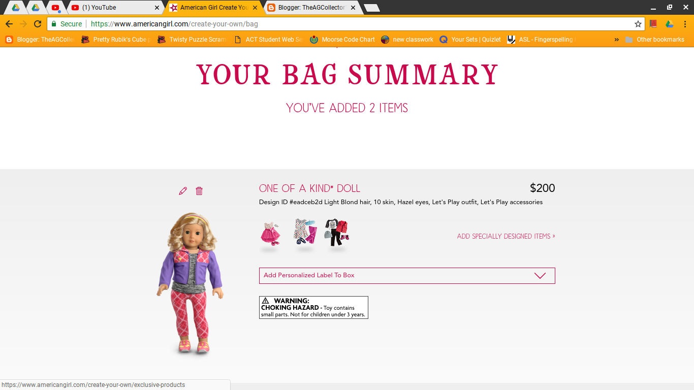 american girl design your own outfit