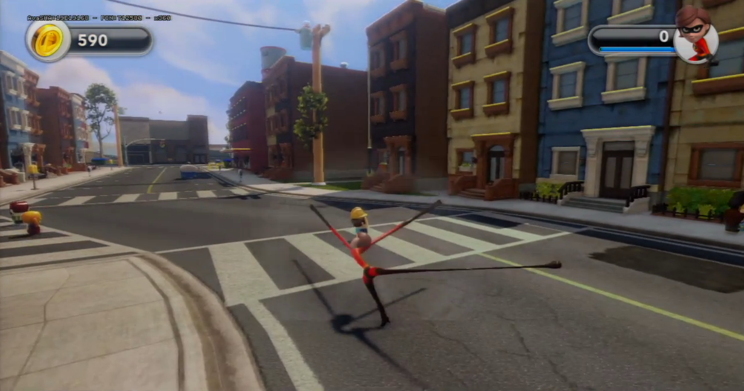 disney infinity incredibles playset