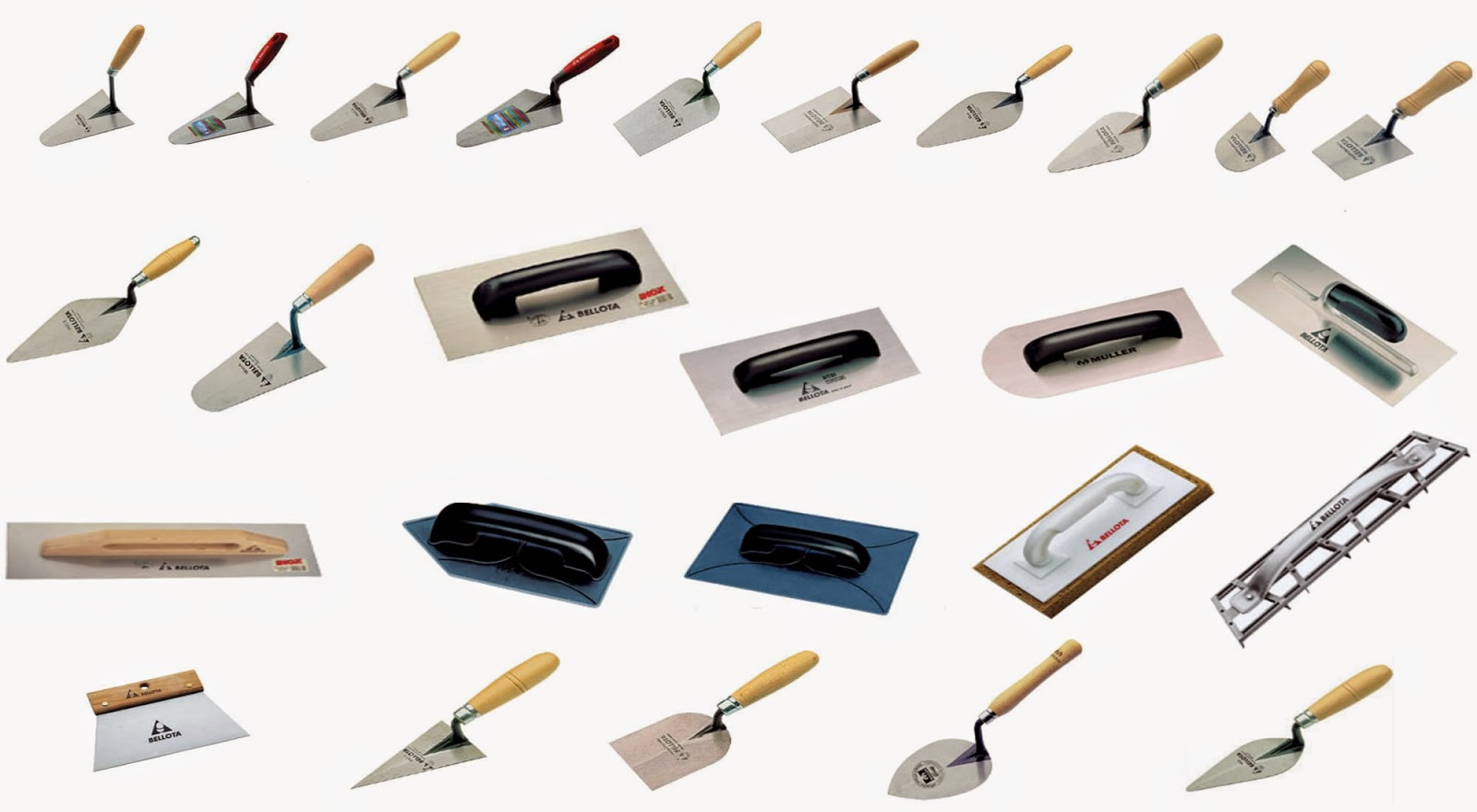 Trowel and Masonry Tool Collector Resource Bellota Trowels