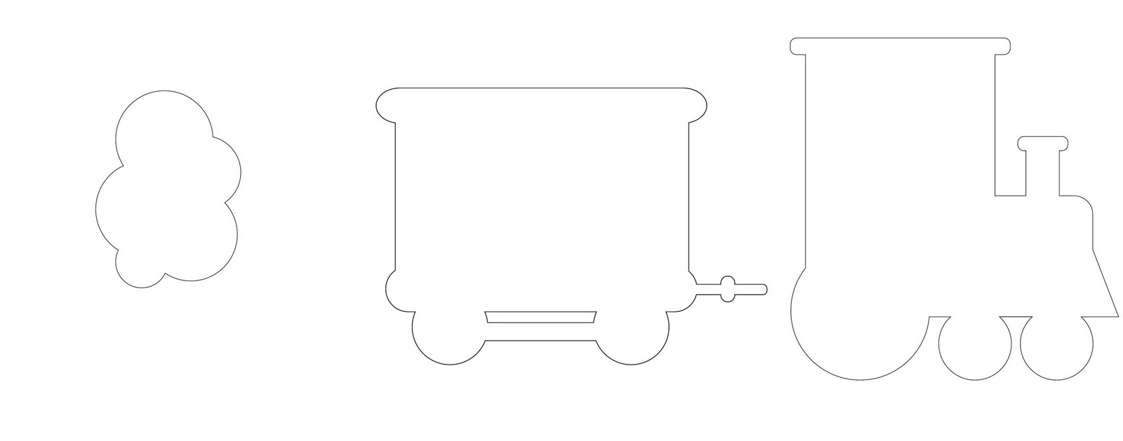 Train Box Car Coloring Pages