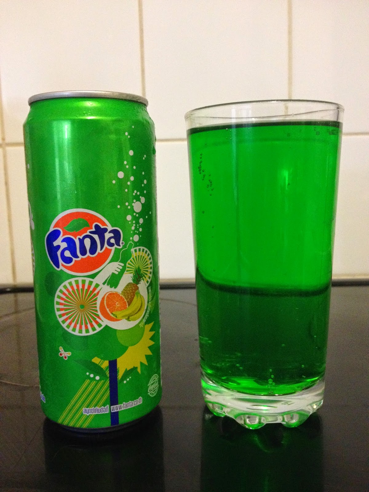A Review A Day Today's Review Green Soda Fanta