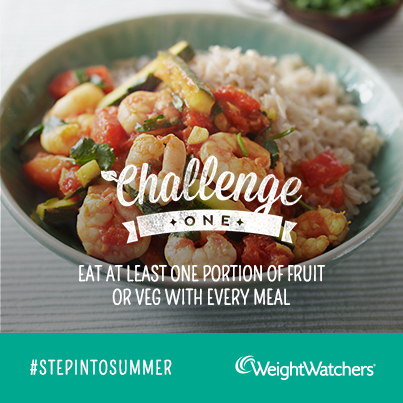 Weight Watchers #StepintoSummer Challenge One